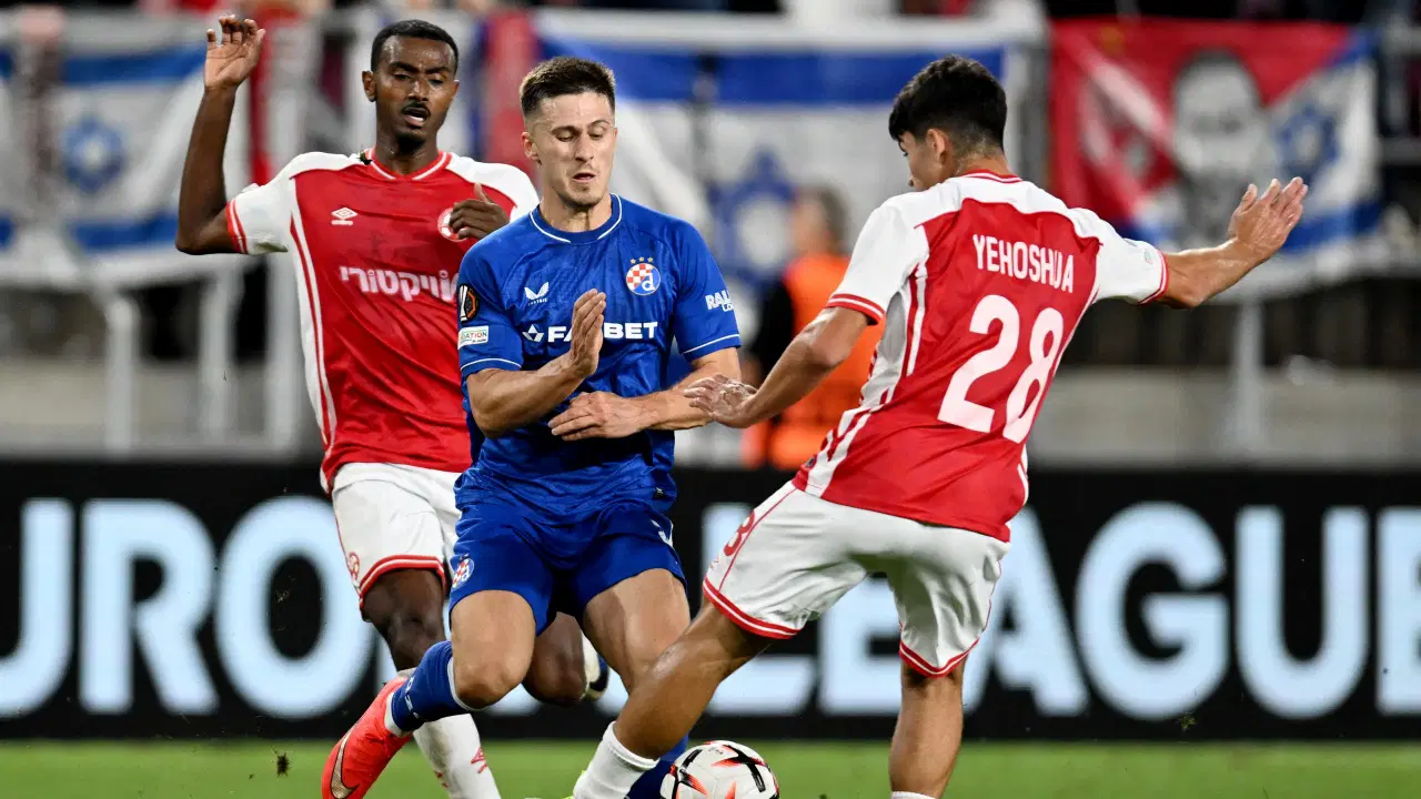 Hapoel Beer Sheva, Dinamo Zagreb ile Sıcak Bir Maçta Puanları Paylaştı