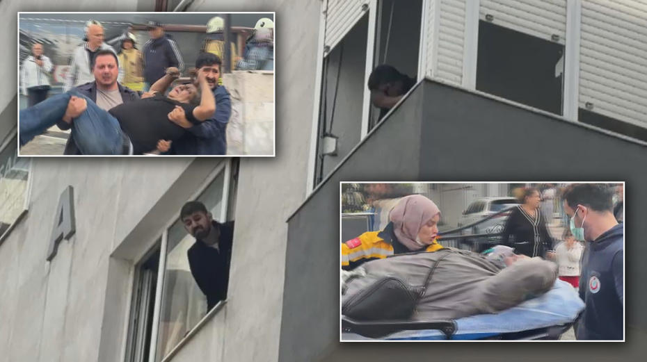 Kadıköy'de Yangın Faciası: 8 Katlı Binada Çıkan Yangın Korku Yarattı