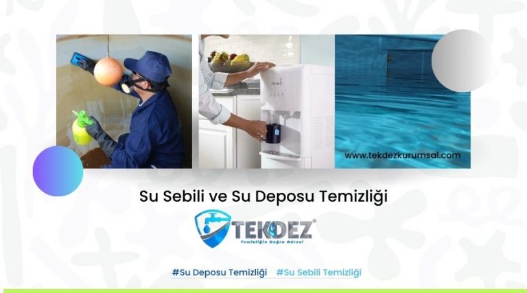Su Deposu ve Su Sebili Temizliği – Günlük Kullanımda Hijyen Sağlama Yolları
