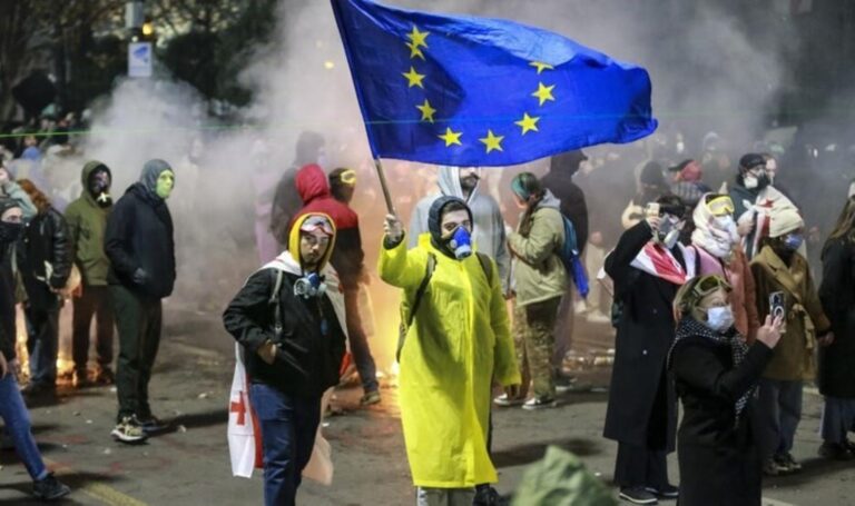 AB Gürcistan'daki protestolara destek – Son Dakika Dünya Haberleri