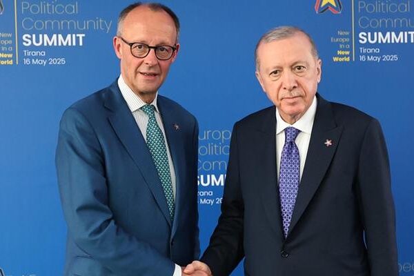Başkan Erdoğan Alman Şansölyesi Merz’i kabul etti! Türkiye’ye davet