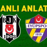 Beşiktas EYUPSPORT’u karşılıyor! Son gelişmeler …