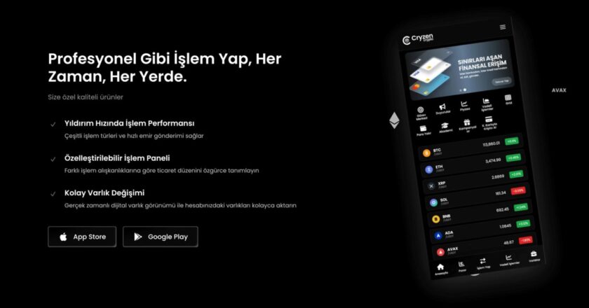 Cryzen crypto ile Türk yatırımcılarına özel avantajlı kripto çözümleri