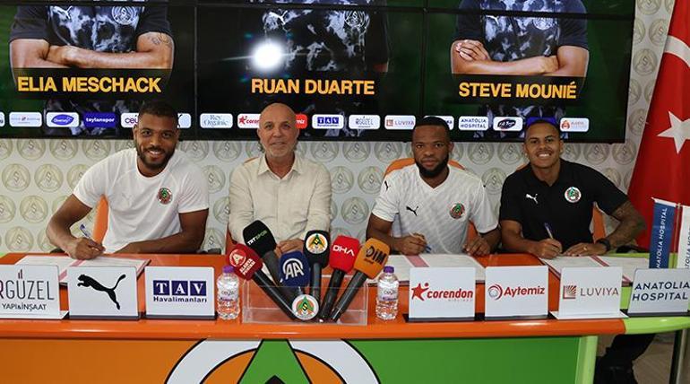 Alanyaspor'a 3 transfer
