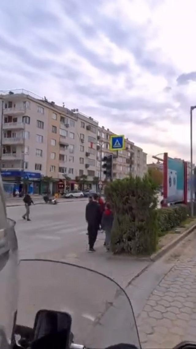 Kaza anı Kask Kamerası 2 tarafından kaydedildi