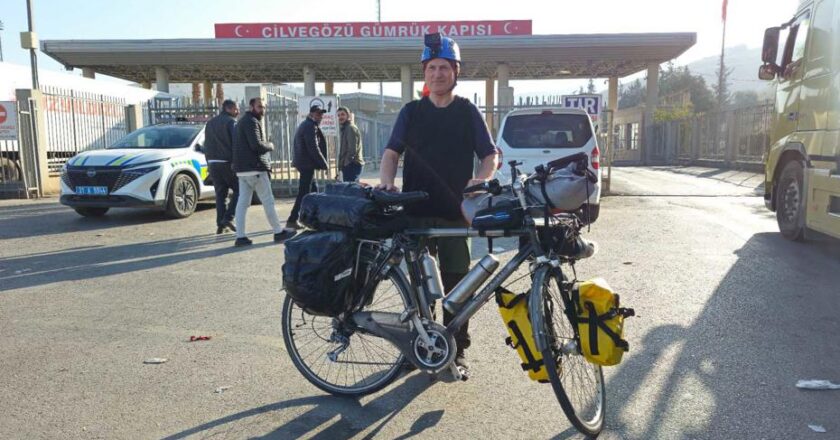Balıkesir’den Umre İçin 3.450 Kilometre Bisikletle Yol Aldı